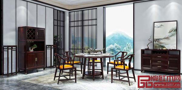 檀一新中式講究追求品質(zhì)生活格調(diào),因此對空間布局設(shè)計也十分重視 檀一新中式講究追求品質(zhì)生活格調(diào),因此對空間布局設(shè)計也十分重視