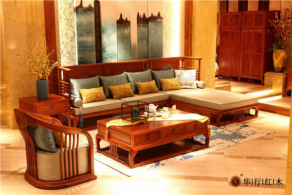 華行紅木巴花煙柳畫橋轉(zhuǎn)角沙發(fā) 華行紅木巴花煙柳畫橋轉(zhuǎn)角沙發(fā)