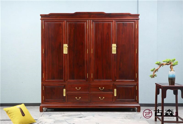 古森紅木紅酸枝衣柜 古森紅木紅酸枝衣柜