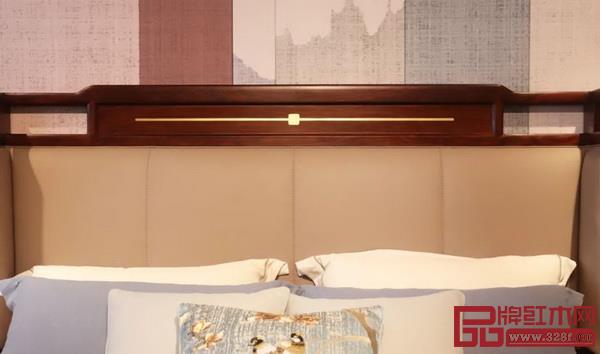 皮革與紅木的結合給人更多的溫暖感和舒適感