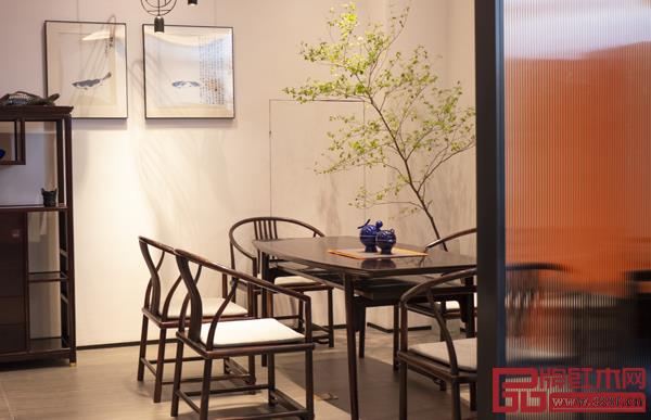 明堂紅木“合院”打造國人心中的“桃花源” 明堂紅木“合院”打造國人心中的“桃花源”