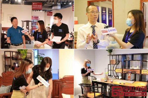 騰訊家居紅木主播“云端”直播逛展 騰訊家居紅木主播“云端”直播逛展