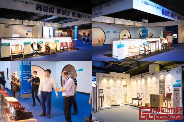 第四屆新中式紅木展上的“新國風(fēng)” 經(jīng)典紅木家具作品展區(qū)和“新意思” 新中式紅木家具設(shè)計展區(qū) 第四屆新中式紅木展上的“新國風(fēng)” 經(jīng)典紅木家具作品展區(qū)和“新意思” 新中式紅木家具設(shè)計展區(qū)