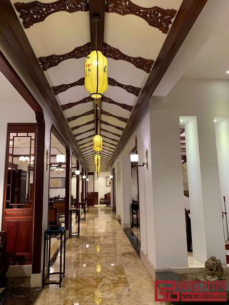 富萬家中式整裝展廳一角 富萬家中式整裝展廳一角