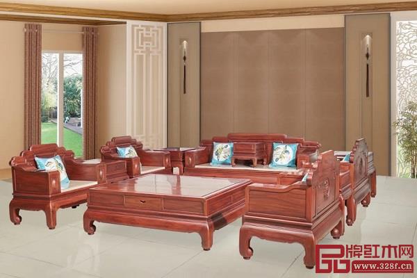 木緣紅木獲獎(jiǎng)作品:澳洲黑酸枝·寶座沙發(fā) 木緣紅木獲獎(jiǎng)作品:澳洲黑酸枝·寶座沙發(fā)