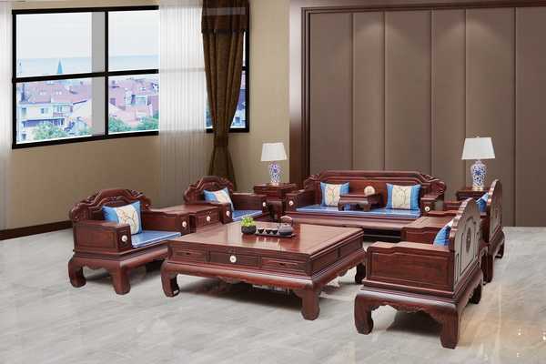 大為之家：柬埔寨黑酸枝新品首亮相，獲新中式紅木展精品金獎