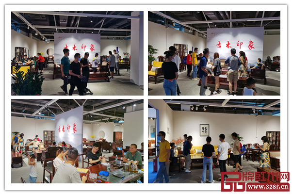 古木印象2020第四屆新中式展館內(nèi)人流如織,備受關(guān)注 古木印象2020第四屆新中式展館內(nèi)人流如織,備受關(guān)注