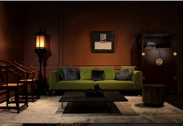 區(qū)氏家具打造當世優(yōu)雅明韻客廳，明式家具融入現(xiàn)代生活方式