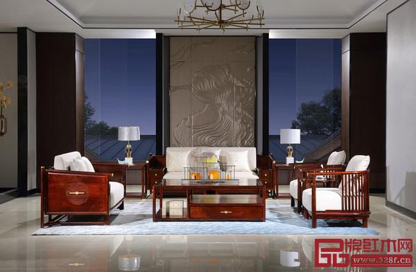 越府紅木原創(chuàng)推出極簡、輕奢、當代等多個系列新中式家具