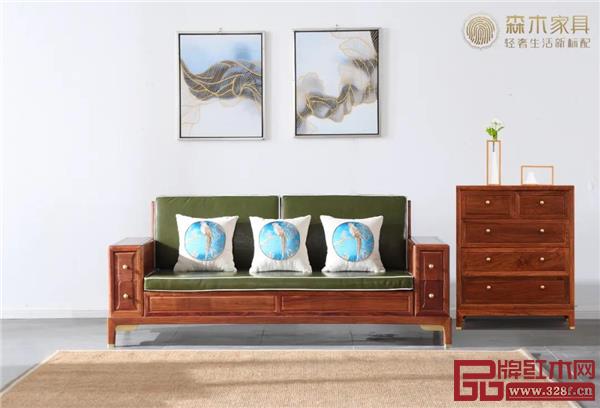 森木家具 新中式沙發(fā)、斗柜 森木家具 新中式沙發(fā)、斗柜