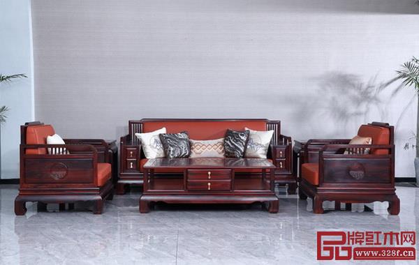 古森紅木《悅譜2號沙發(fā)》 古森紅木《悅譜2號沙發(fā)》