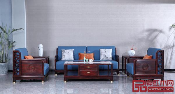 古森紅木《和悅沙發(fā)》 古森紅木《和悅沙發(fā)》