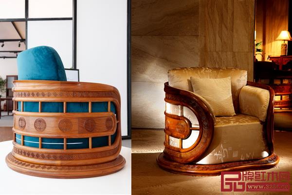 《風(fēng)云椅》軟墊材質(zhì)風(fēng)格多樣，滿足更多消費(fèi)者的審美需求