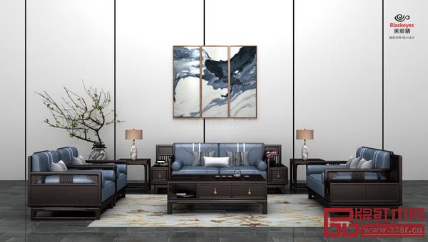 新明紅木如畫系列家具