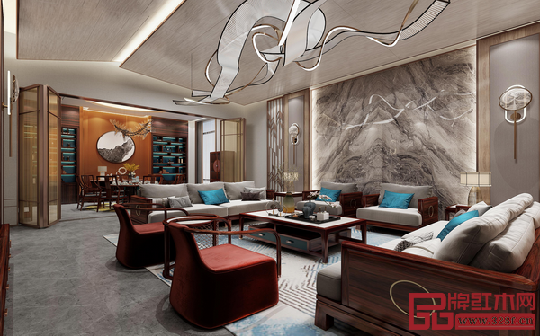 恒達木業(yè)·璞適總部店設(shè)計一角 恒達木業(yè)·璞適總部店設(shè)計一角