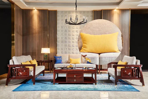 順泰軒·書香門第|傳統(tǒng)色彩與新中式家具打造的視覺盛宴