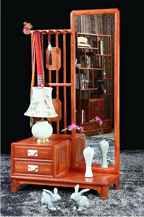 紫福堂新古典家具——王者風(fēng)范穿衣鏡