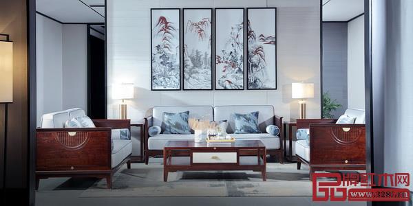 中信紅木·居境《熙境沙發(fā)》 中信紅木·居境《熙境沙發(fā)》