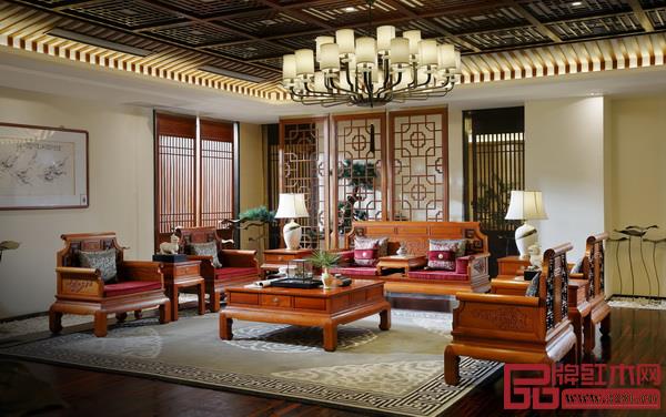 國壽紅木《玉如意客廳》 國壽紅木《玉如意客廳》