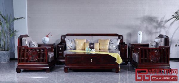 古森紅木《悅譜沙發(fā)》 古森紅木《悅譜沙發(fā)》