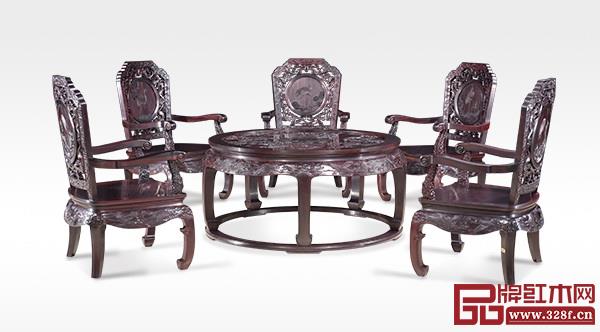 泰和園《松鶴延年茶臺》 泰和園《松鶴延年茶臺》