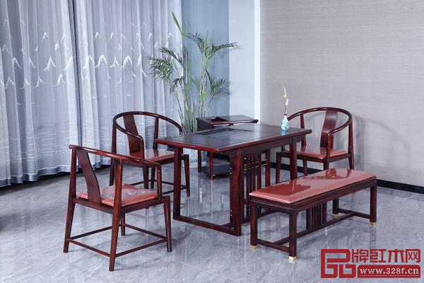 古森紅木《天宮茶臺》 古森紅木《天宮茶臺》