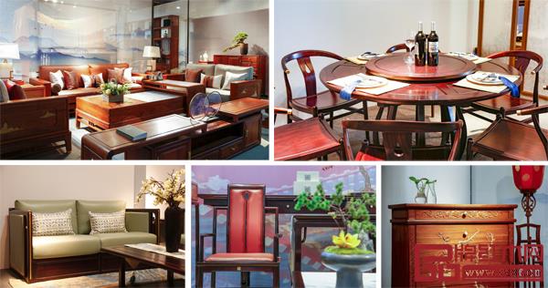 隨著時代生活品味傳承創(chuàng)新的新中式紅木家具 隨著時代生活品味傳承創(chuàng)新的新中式紅木家具
