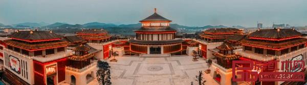 中國(大涌)紅木文化博覽城(大涌鎮(zhèn)供圖) 中國(大涌)紅木文化博覽城(大涌鎮(zhèn)供圖)