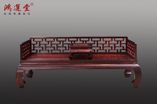 鴻運(yùn)堂|大紅酸枝羅漢床