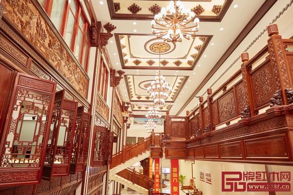 國方家居總部2000㎡紅木工藝整裝樣板間,作為了解工藝品質(zhì)和設(shè)計水平的入口 國方家居總部2000㎡紅木工藝整裝樣板間,作為了解工藝品質(zhì)和設(shè)計水平的入口