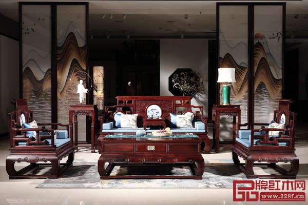 喜迎紅紅木家具使用水性漆,更健康環(huán)保 喜迎紅紅木家具使用水性漆,更健康環(huán)保