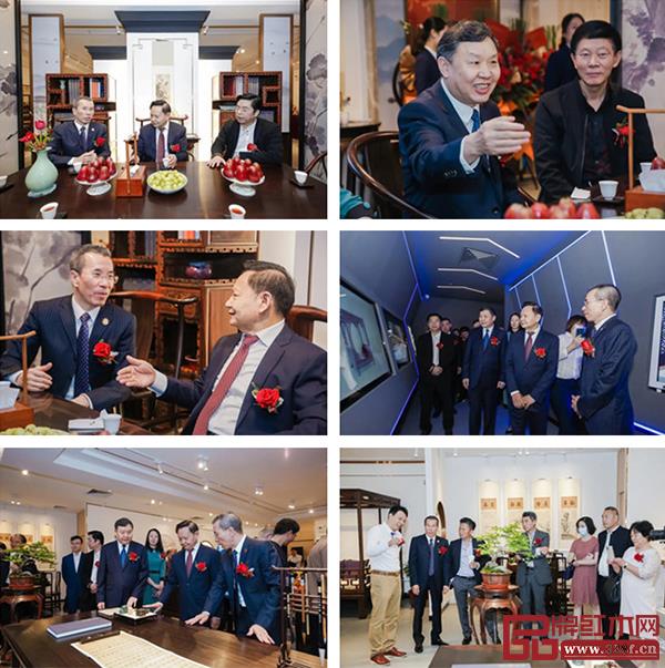 紅木文化藝術交流中心、永華家具中式生活美學館得到領導來賓的贊譽 紅木文化藝術交流中心、永華家具中式生活美學館得到領導來賓的贊譽