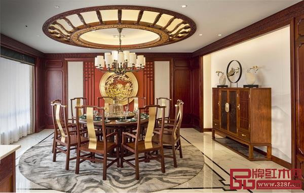 卓木王中式整裝案例——如意廳 卓木王中式整裝案例——如意廳