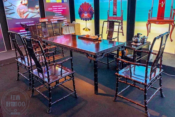 騰訊家居紅木好物100——泰和園當(dāng)代君子《竹節(jié)茶臺(tái)》