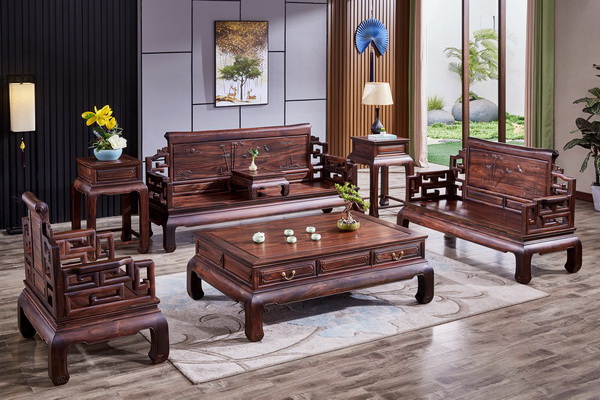 騰訊家居紅木好物100——祥瑞坊紅木《書(shū)香竹韻沙發(fā)》