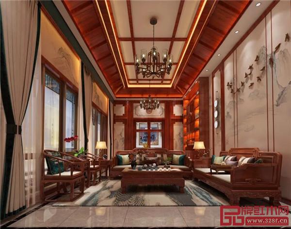 華行紅木:客廳空間 華行紅木:客廳空間