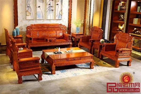 華行紅木:緬花二代財(cái)源滾滾沙發(fā) 華行紅木:緬花二代財(cái)源滾滾沙發(fā)