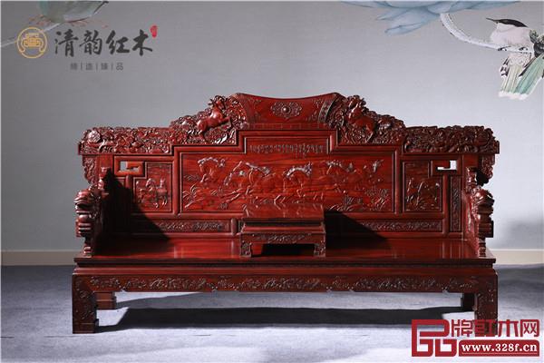 清韻紅木：國色天香餐桌