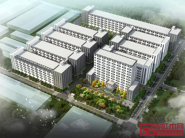 中信紅木建造總面積21萬㎡的8大廠房