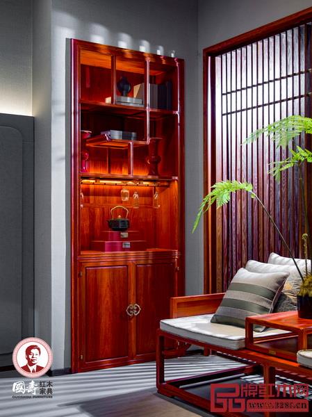 國(guó)壽紅木世外桃源定制系列柜架 國(guó)壽紅木世外桃源定制系列柜架