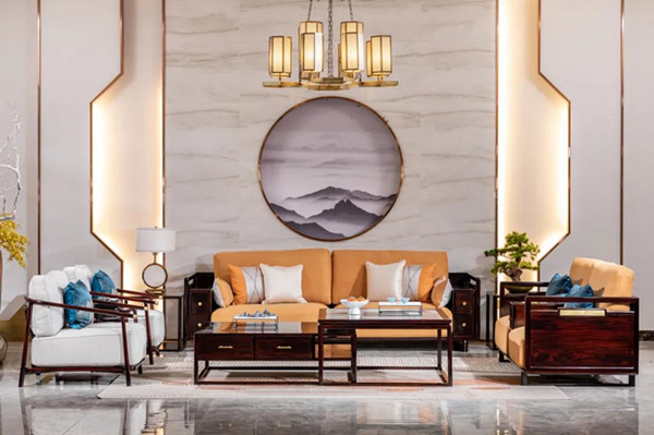 漢府家具新中式黑酸枝締造生活歸屬感