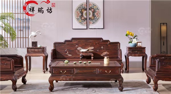 黑酸枝新古典品牌告訴你，黑酸枝家具首選祥瑞坊紅木，享品味生活