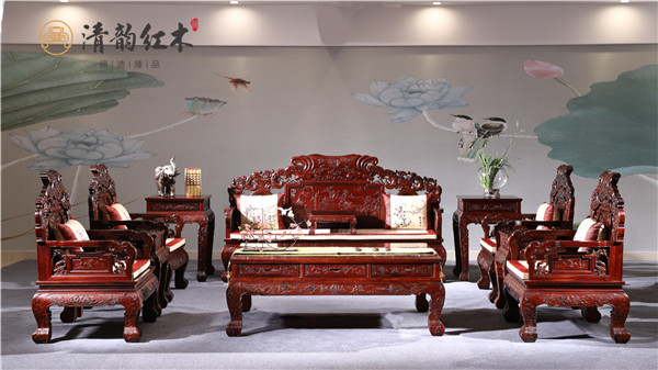 巴里黃檀沙發(fā)怎么買？清韻紅木有秘訣