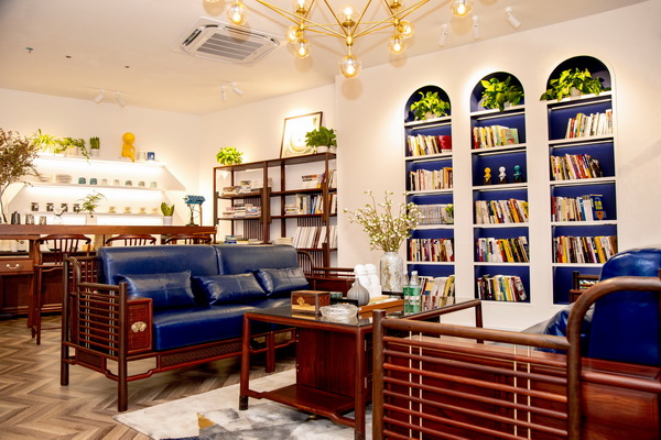 大國(guó)匠心品牌|紅古軒有閑書(shū)吧：以新中式紅木為主題的書(shū)吧，你打卡了嗎？