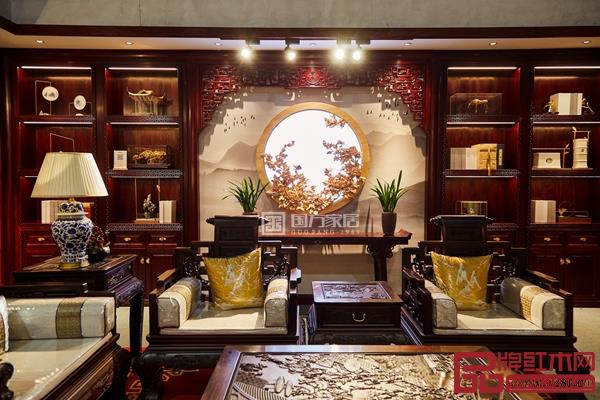 國方家居中式原木整裝客廳空間 國方家居中式原木整裝客廳空間