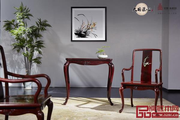 泰和園當(dāng)代君子蘭花椅 泰和園當(dāng)代君子蘭花椅