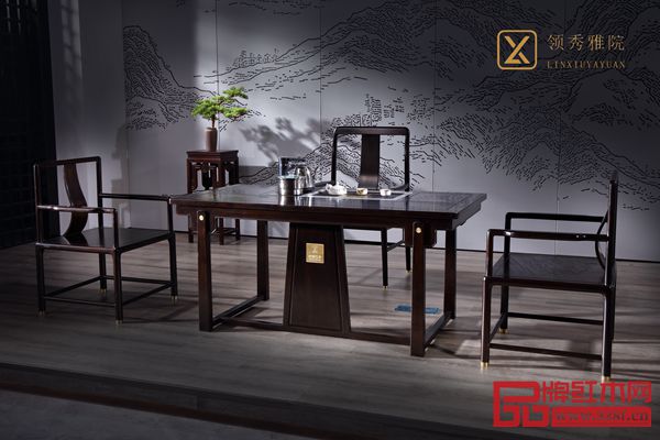 領(lǐng)秀雅院限量爆款茶臺(tái)《錦秀茶臺(tái)》，圖片僅供參考