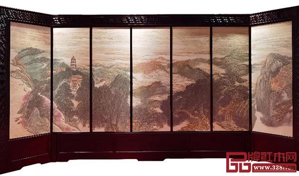 絹畫屏風(fēng) 絹畫屏風(fēng)