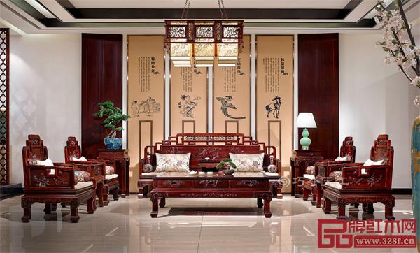 巧奪天工《鳥(niǎo)語(yǔ)花香沙發(fā)》