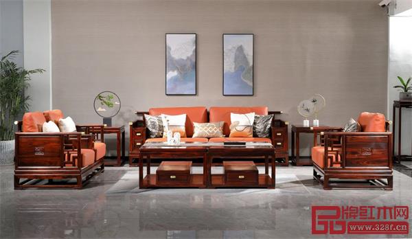 古森紅木《天宮沙發(fā)》